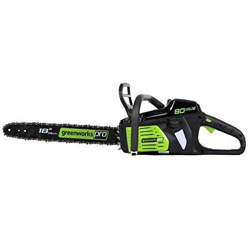 Greenworks Pro 80V 18-Inch Brushless Cordless Chainsaw, Tool Only GCS80450